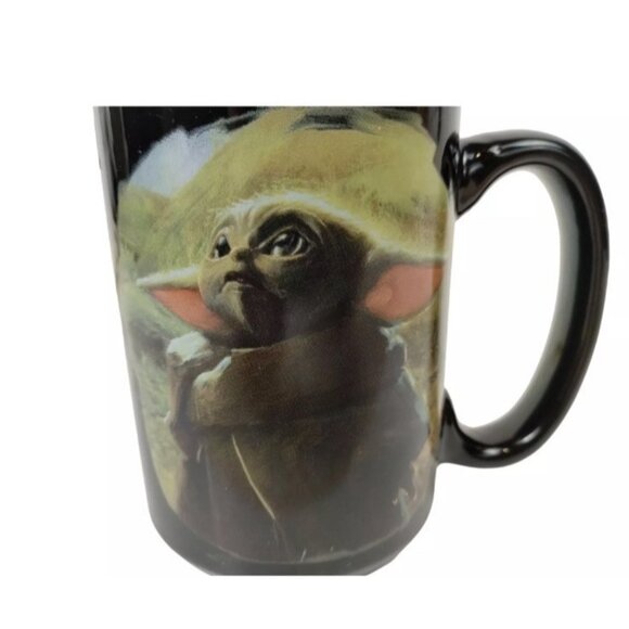 Zak The Mandalorian May the Force be with You 15 oz Coffee Mug Star Wars - Picture 7 of 7